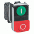 Головка кнопки тройная, без маркировкой сверху "I" на зеленом фоне; символ "О" на красном фоне. Harmony Style 4