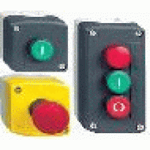 Пост кнопочный аварийного останова красная кнопка. Harmony XB5
